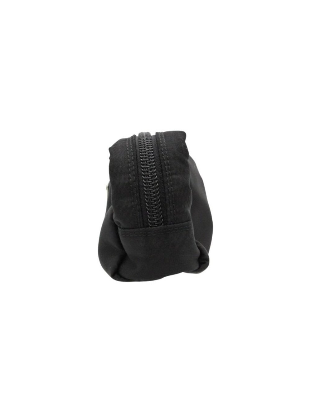 Prada Pouch Triangle Logo Nylon Mini Black - Picture 3 of 9